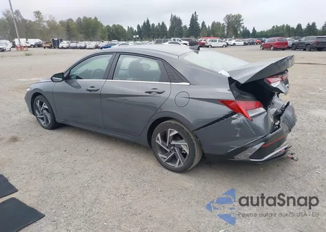 2024 Hyundai Elantra Limited from USA, damaged, VIN KMHLN4DJ1RU116639